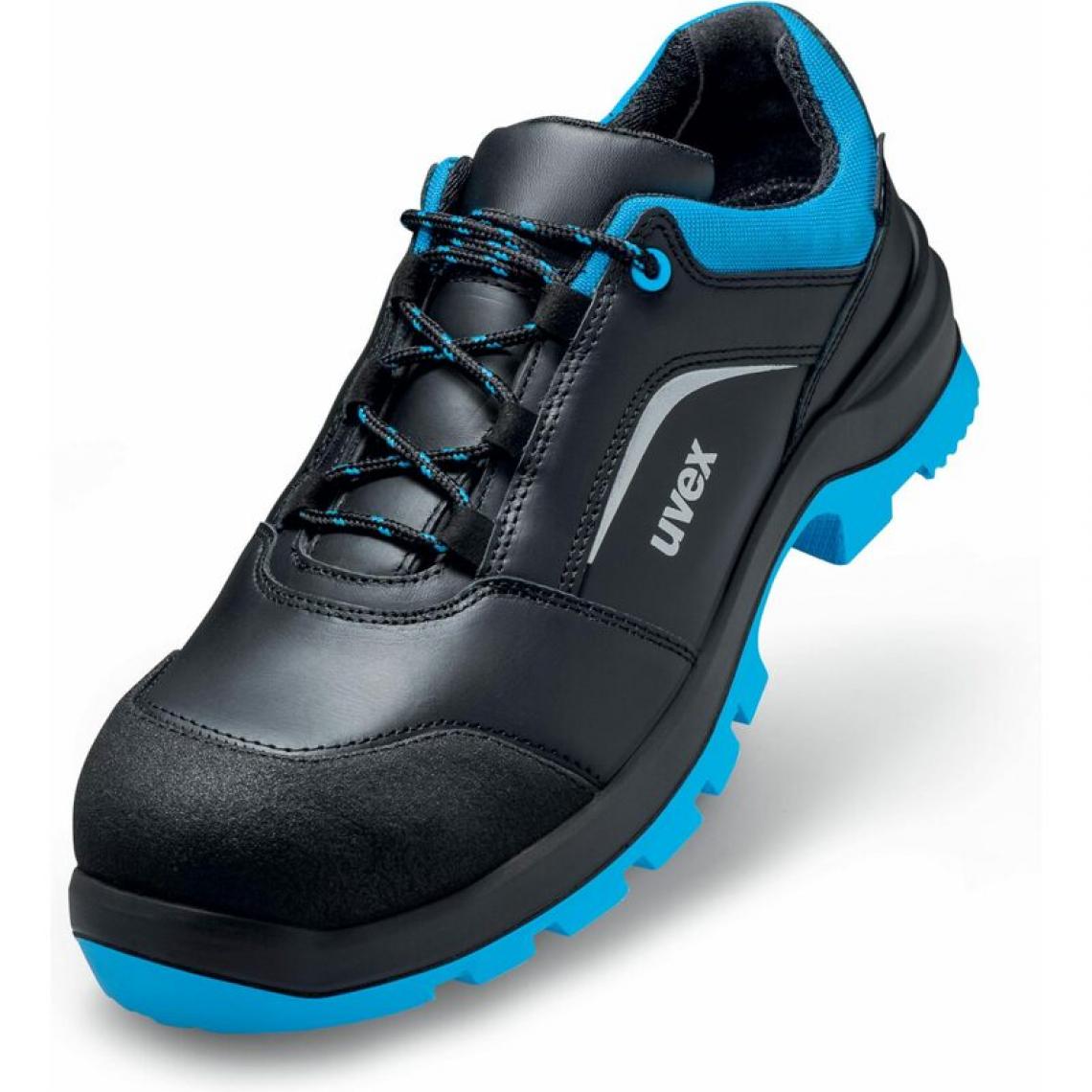 Uvex - uvex 2 xenova Chaussures basses S3 SRC, T. 45, noir/bleu () - Equipement de Protection Individuelle