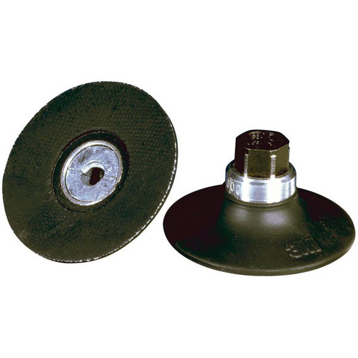 3M - Plateau pour disques abrasifs Ø 76,2 mm (1/4''), Roloc (TM), Dureté : dur - Abrasifs et brosses