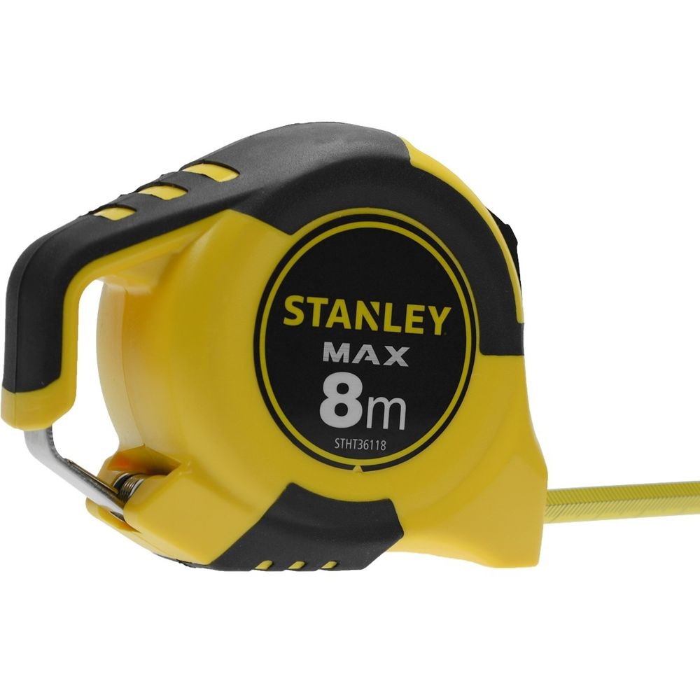 Stanley - Mètre ruban STANLEY double marquage avec crochet magnétique 8m x 25mm - STHT0-36118 - Mètres