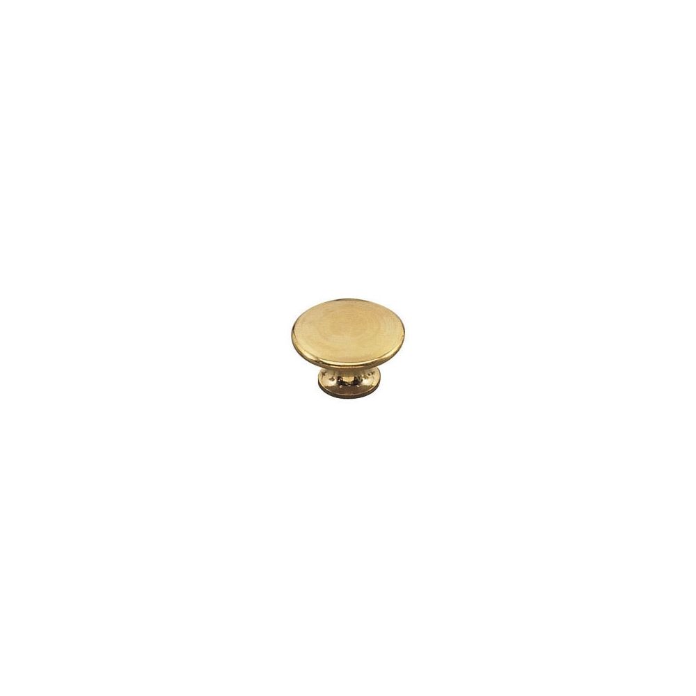 Dubois Sas - Bouton lentille laiton - Hauteur : 22 mm - Diamètre : 35 mm - DUBOIS - Poignée de meuble