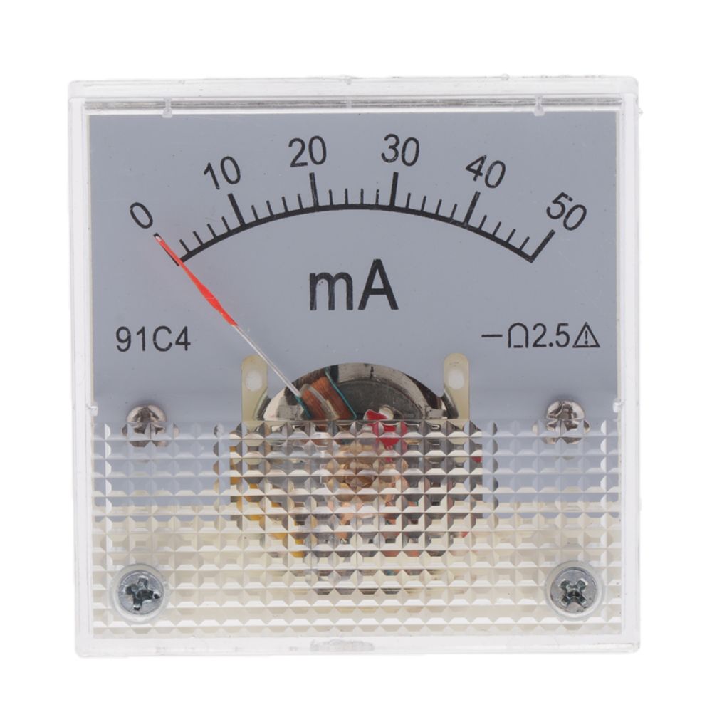 marque generique - Type de pointeur de jauge de jauge de courant analogique ampèremètre analogique - Mètres