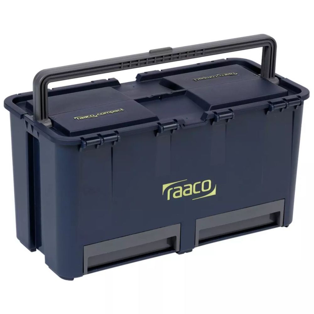 Raaco - Raaco Boîte à outils avec 6 inserts Compact 27 136587 - Boîtes à outils