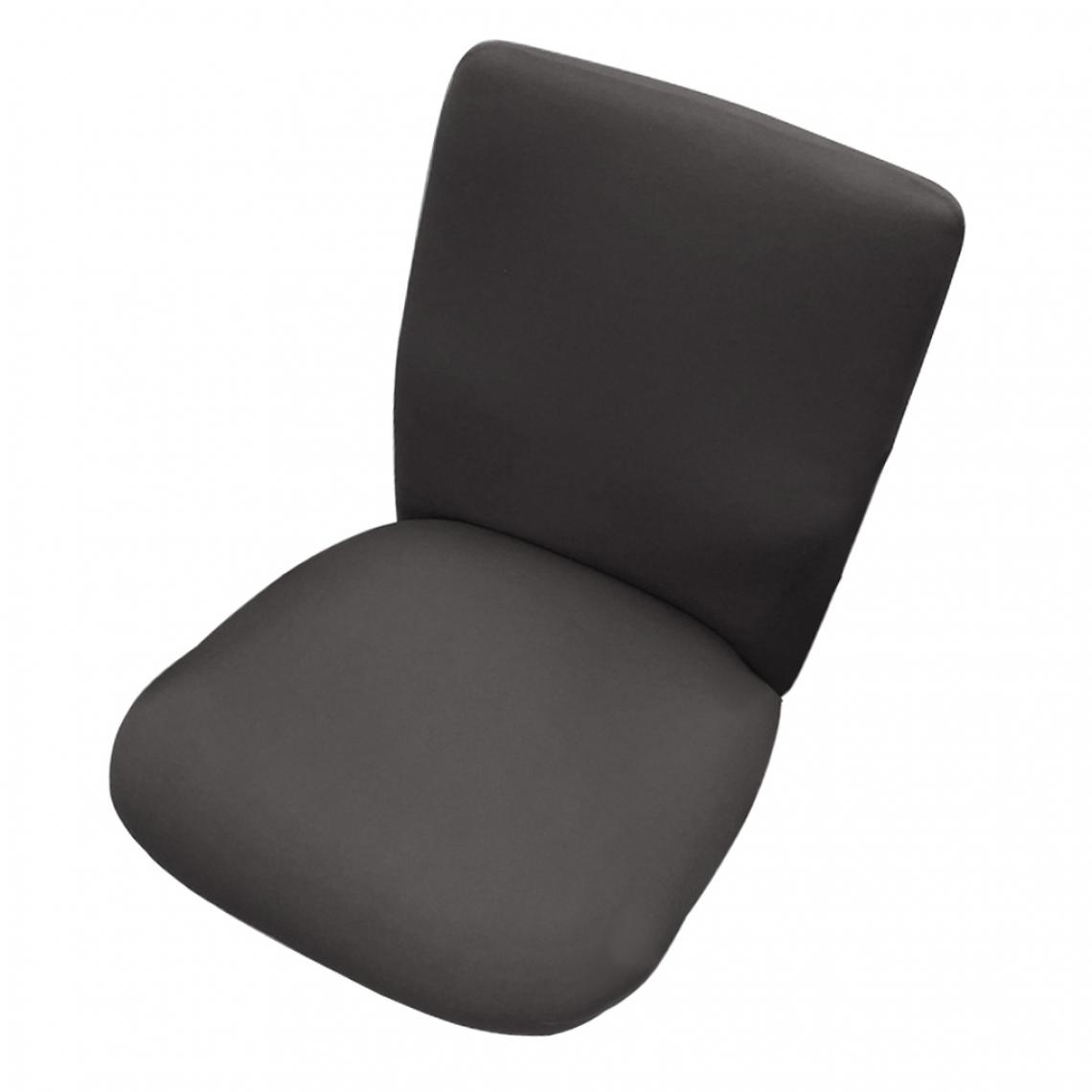 marque generique - La chaise tournante de bureau d'ordinateur couvre la crème anti-poussière de chaise colorée - Tiroir coulissant
