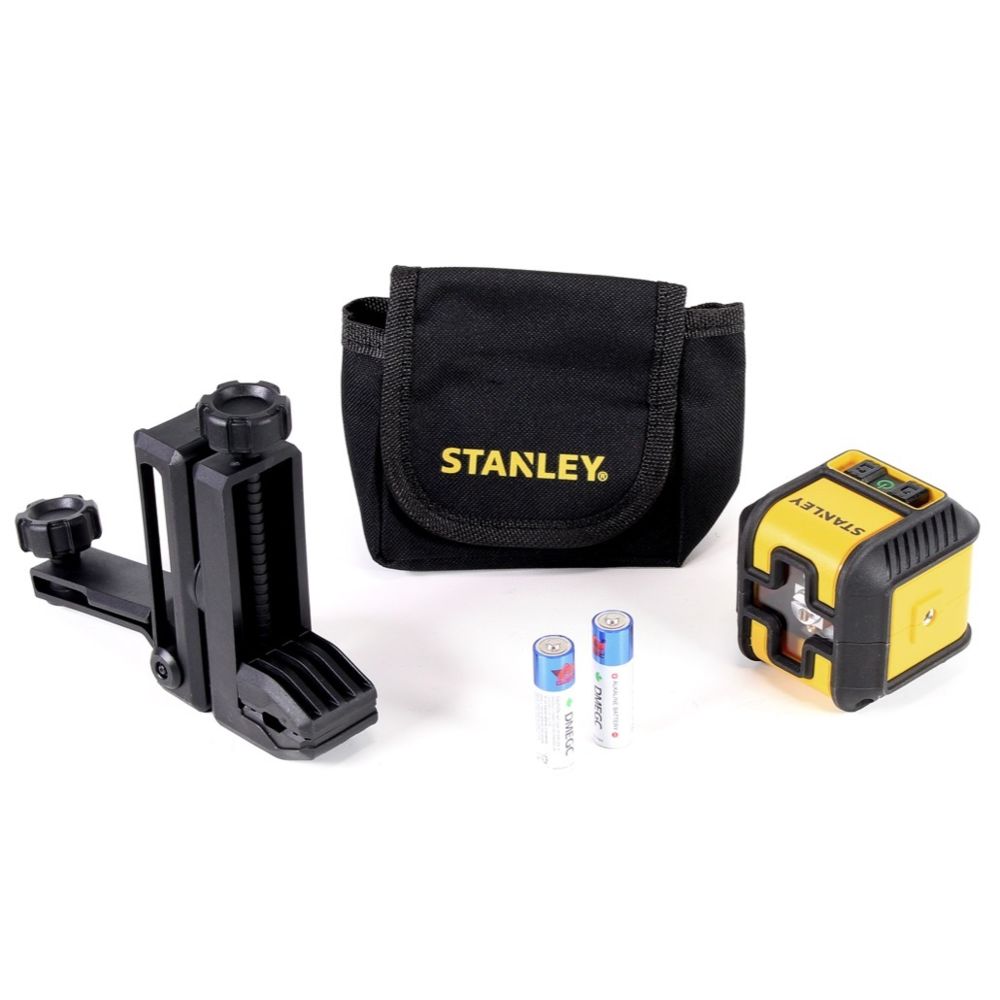 Stanley - Stanley Cubix Niveau laser croix automatique - 16 m de rayon d'action ( STHT-77499-1 ) - Niveaux lasers