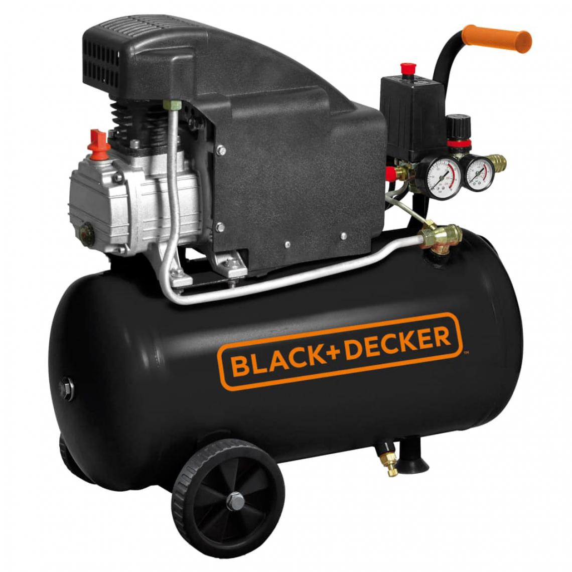 Black & Decker - BLACK+DECKER Compresseur à air 24 L 230 V - Compresseurs