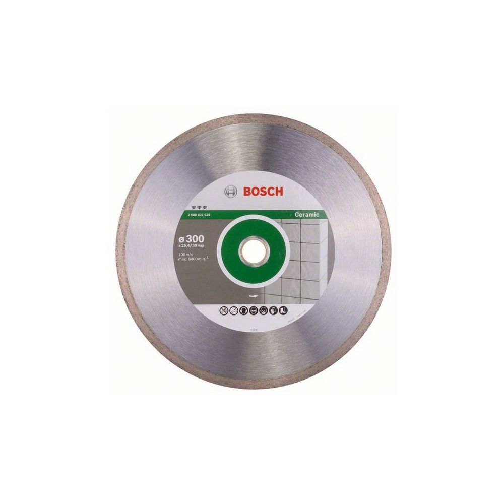 Bosch - Bosch - Disque à tronçonner diamanté pour céramique 300x30/25,4x2,8mm - Outils de coupe