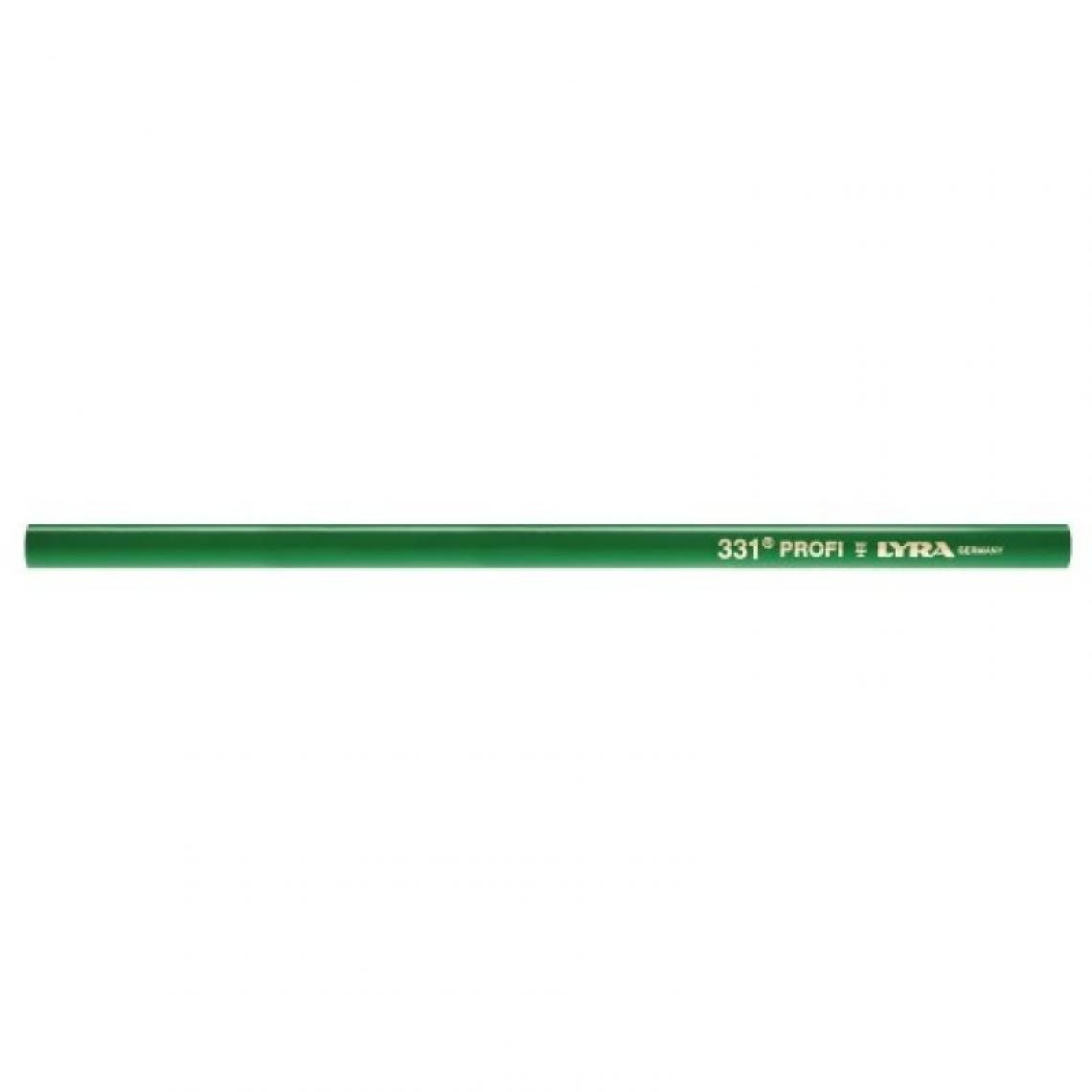 Lyra - Crayon de maçon, 331 Pro, longueur 300 mm, boîte de 12 pièces - Pointes à tracer, cordeaux, marquage