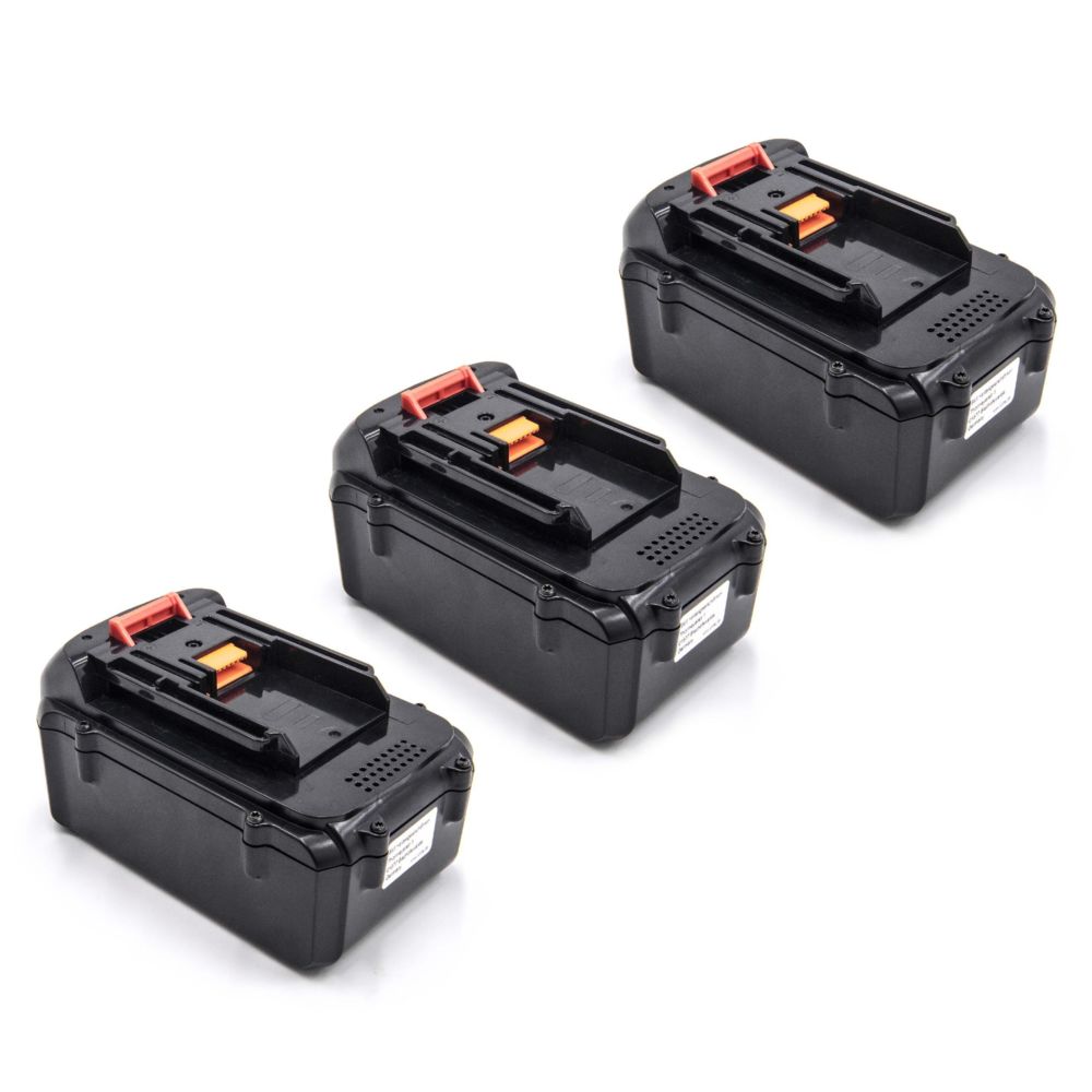 Vhbw - vhbw 3x Li-Ion batterie 3000mAh (36V) pour outil électrique outil Powertools Tools Makita BUH650Z, BUX361, BUX361RDE, BUX361Z, MBC231DRD Lawnmower - Clouterie