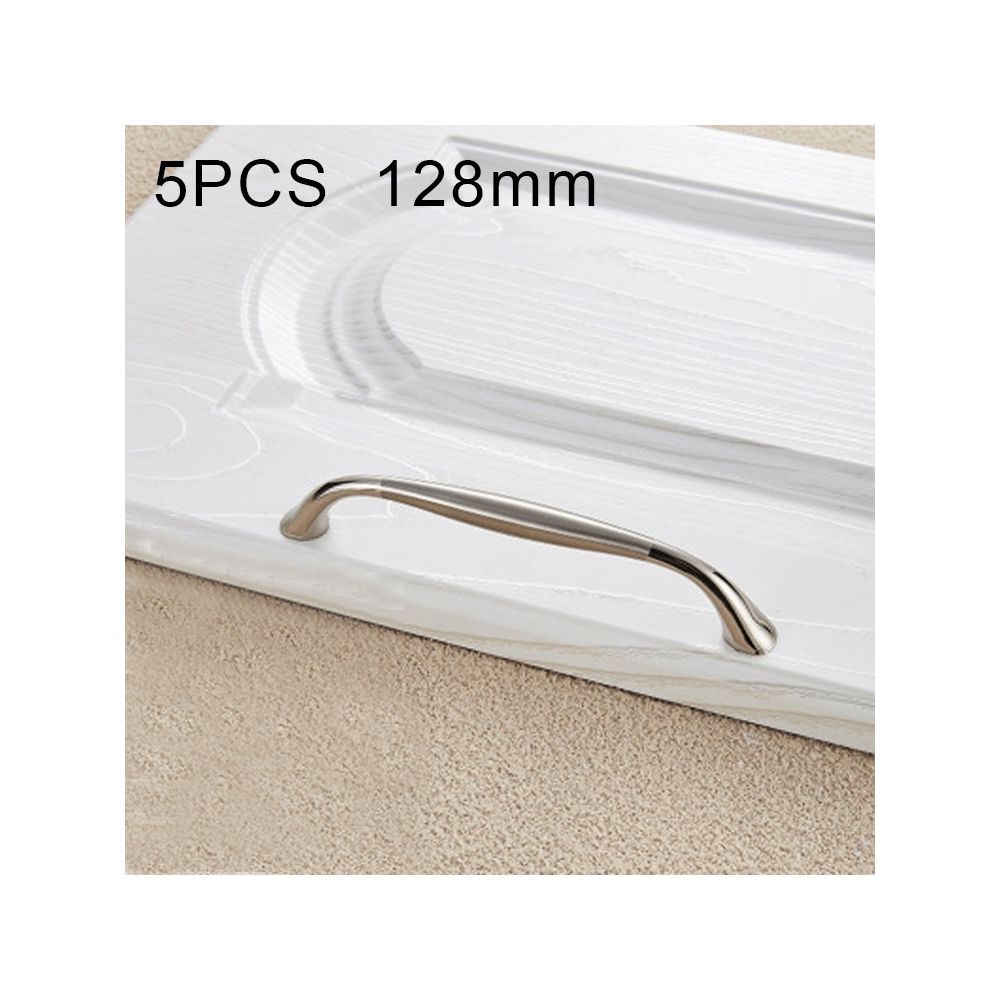 Wewoo - Poignée d'armoire 5 poignées en alliage de zinc Cabinet minimaliste moderne PCS 4061-128 - Poignée de porte
