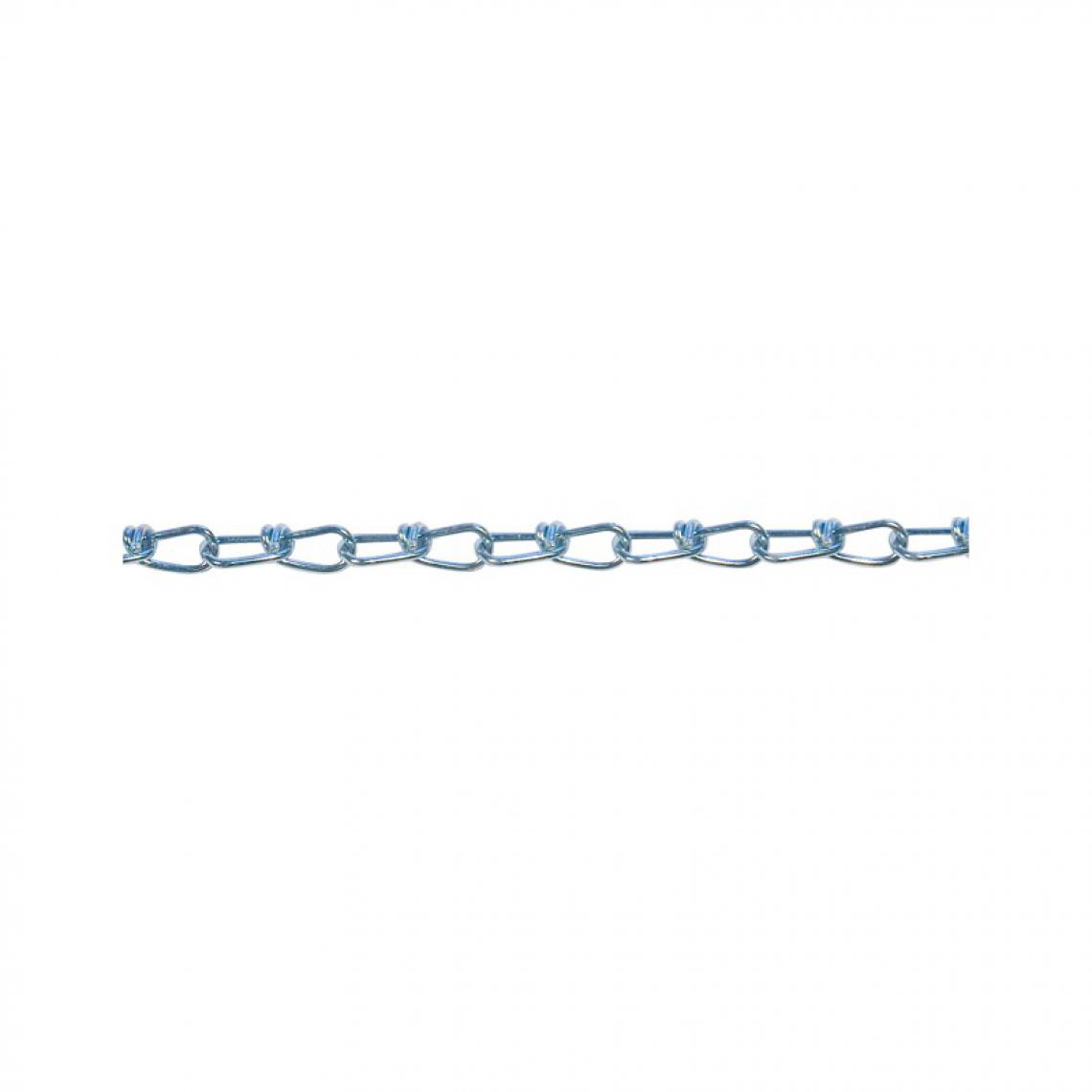 marque generique - Chaine DIN 5686 K27 2,5 mm inoxydable 30 m (Par 30) - Corde et sangle