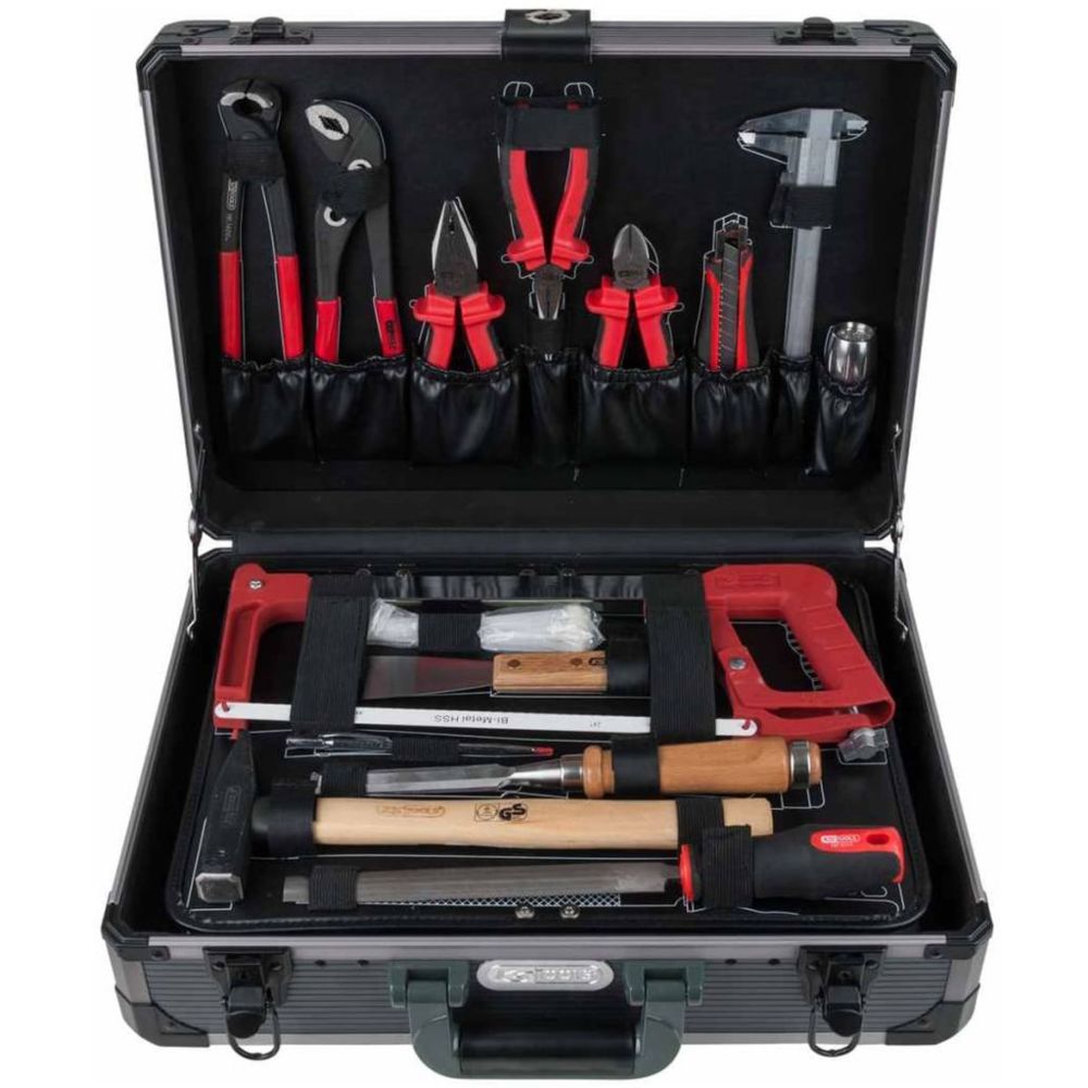 Ks Tools - KS Tools Ensemble d'outils universel 149 pièces 1/4"" + 1/2"" 911.0649 - Coffrets outils