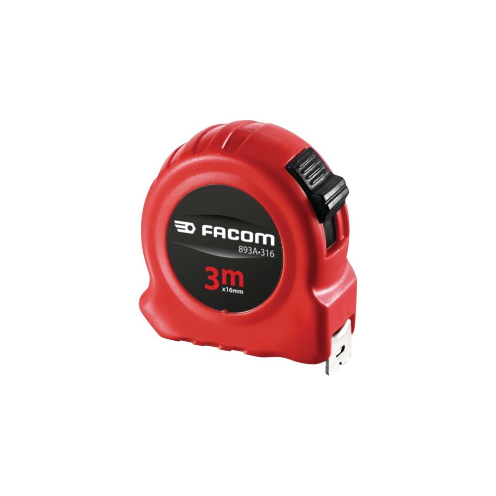 Facom - Mètre à ruban double face boitier ABS FACOM 3m x 19mm - 893B.319PB - Mètres