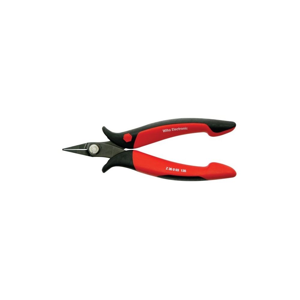 Perel - Wh26801b - wiha - pince pointue electronic - 135mm - z36003 - Coffrets outils