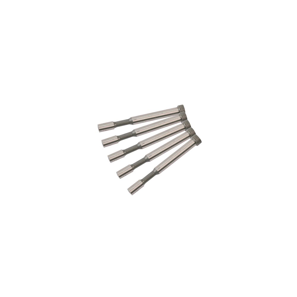 Silverline - Lot de 5 poinçons de découpe pour Grignoteuse pneumatique - 190mm. - Accessoires compresseurs