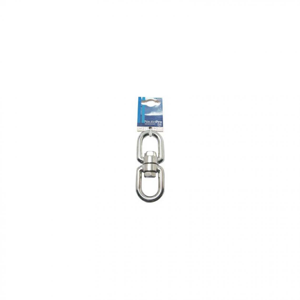 marque generique - Porte clé pivotant Acier inoxidable 10 mm - Verrou, cadenas, targette