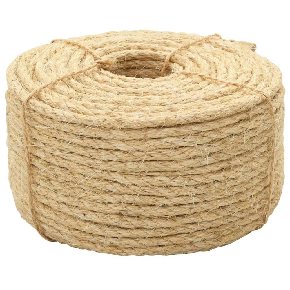 marque generique - Contemporain Chaînes, câbles & cordes serie Antananarivo Corde 100 % en sisal 8 mm 500 m - Corde et sangle