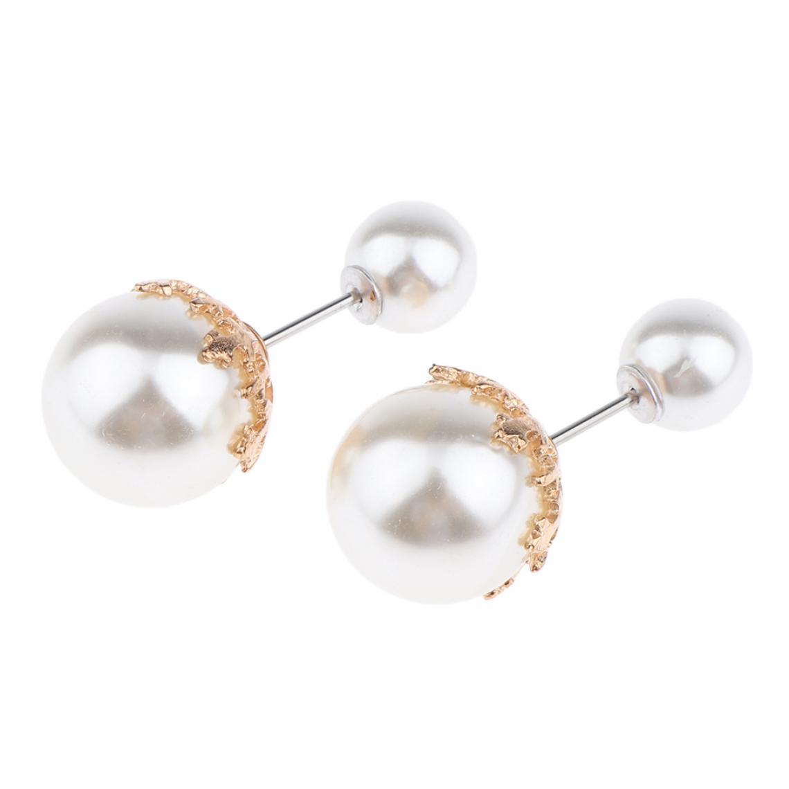 marque generique - broche perle épingle revers épingle femmes collier épingle de sûreté fleur d'or - Broches de maçon