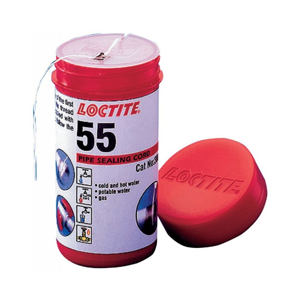 Loctite - Joint d'étanchéité de filetage LOCTITE 55 - 160m DS - Scellements chimiques