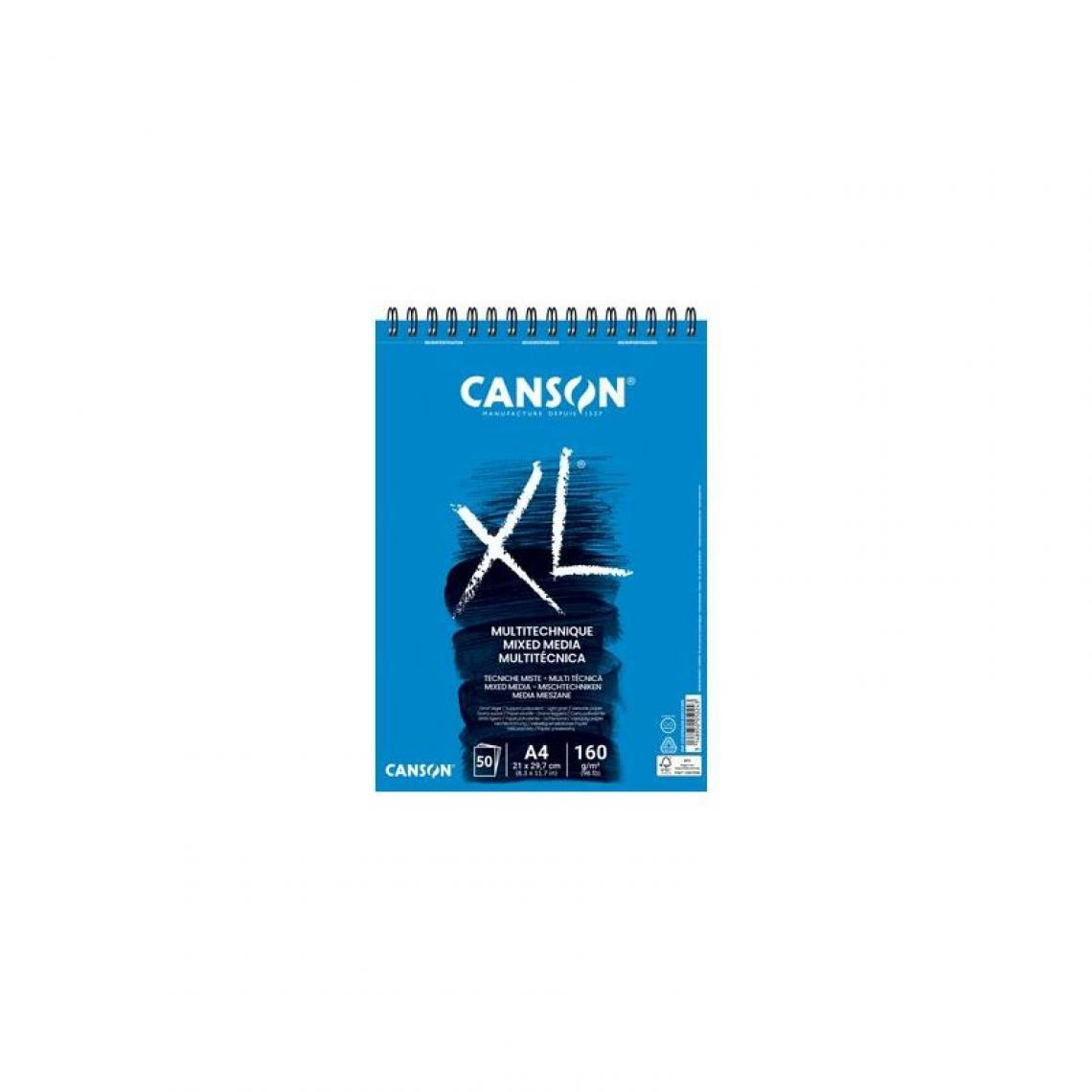 Canson - CANSON Bloc de dessin XL MIXED MEDIA, A5 () - Outils et accessoires du peintre