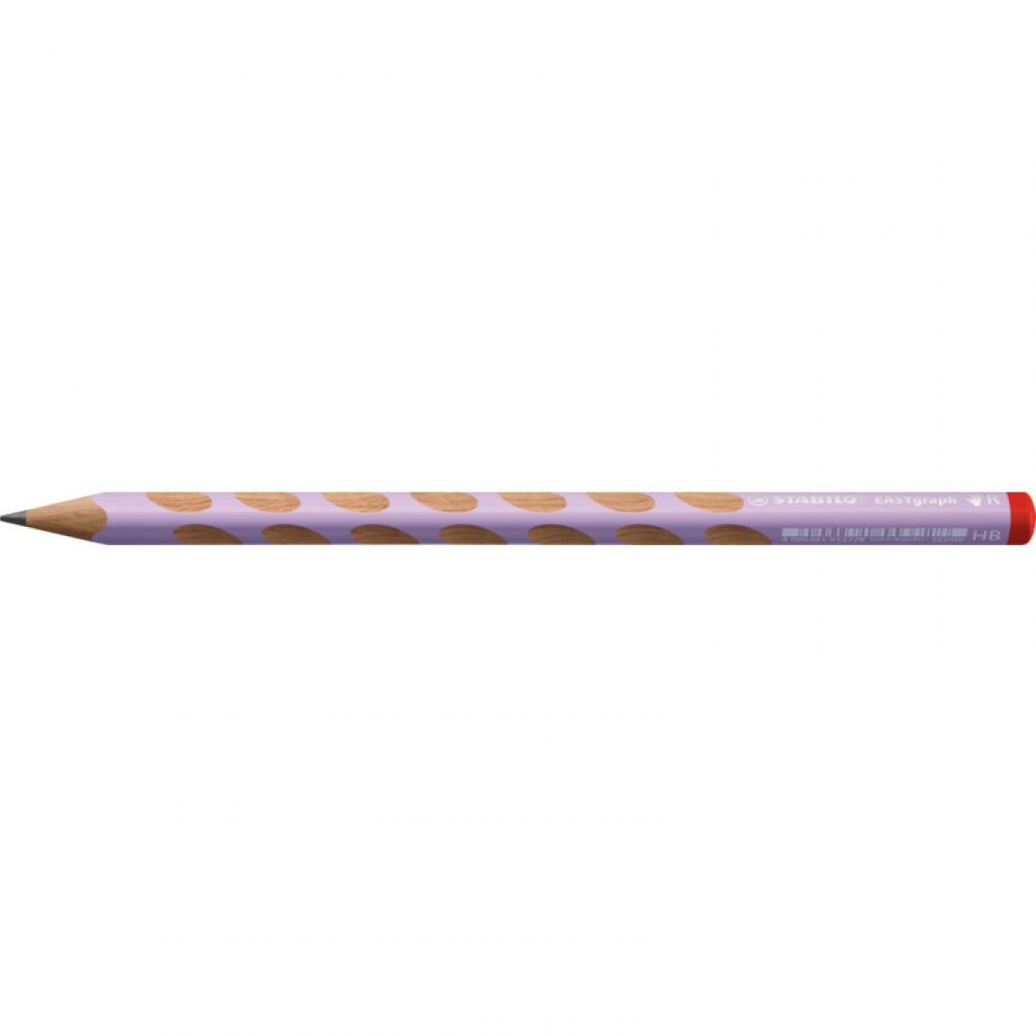 Stabilo - STABILO Crayon à papier d'apprentissage EASYgraph R, lilas () - Outils et accessoires du peintre