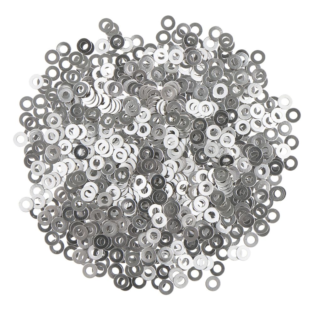 marque generique - 1000 pièces en acier inoxydable sans cadre Lunettes Spectacle Vis Rondelle plate 1.2mm - Cheville