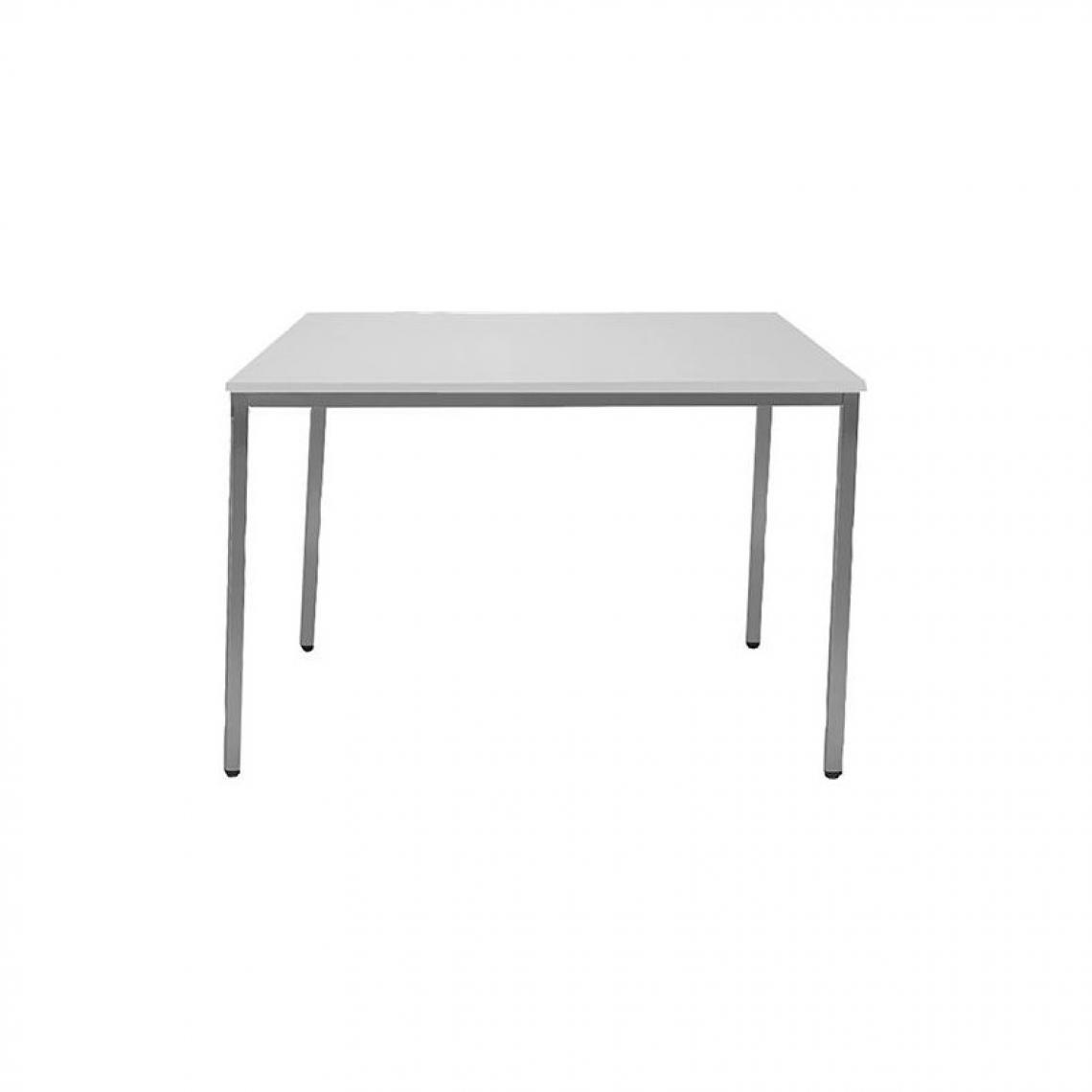 marque generique - Table 1400x800 mm gris clair/gris clair - Cheville