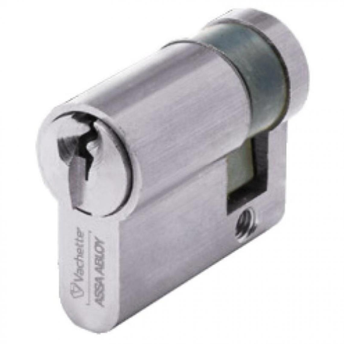 Vachette - Cylindre simple breveté type Néo à clé protégée varié 3 clés 55 x - Serrure