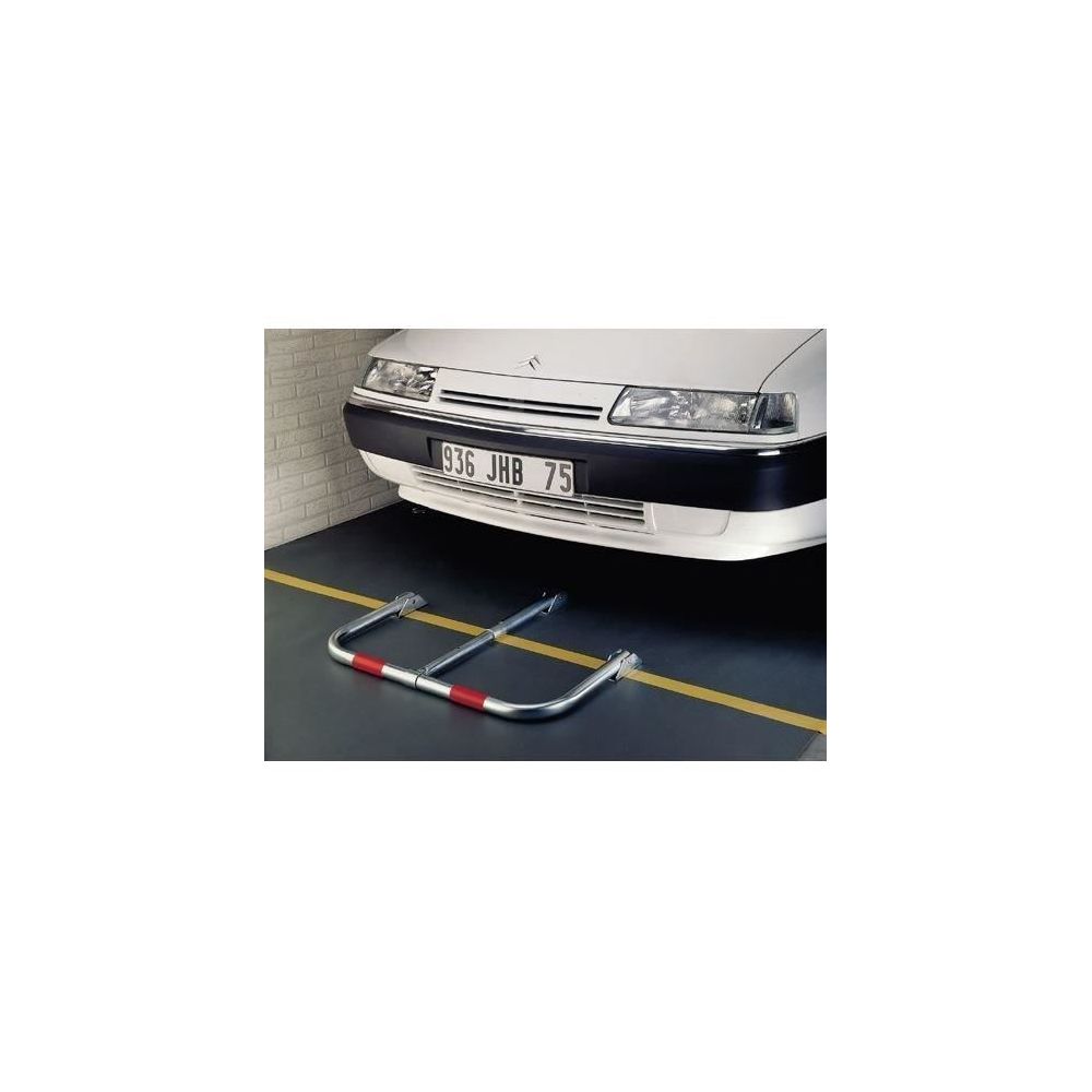 marque generique - BLOC PARKING - ARCEAU PARKING Barriere parking rabattable fermeture cadenas - Extincteur & signalétique