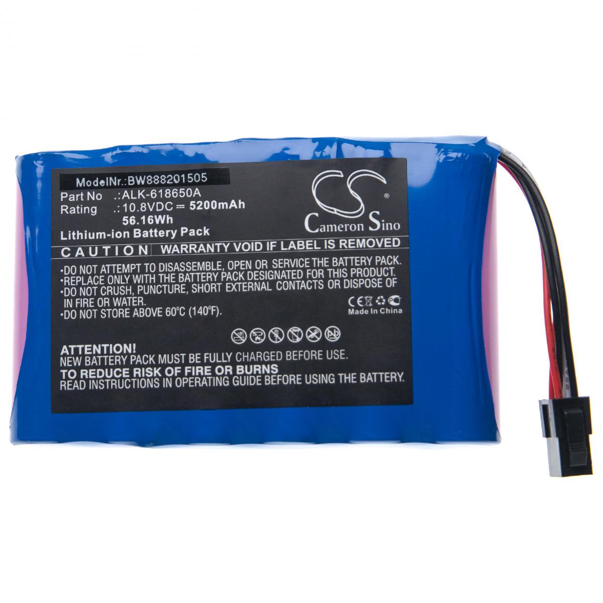 Vhbw - vhbw batterie compatible avec Eloik ALK-80, ALK-88, ALK-88A, HH-88 soudeuse (5200mAh, 10,8V, Li-Ion) - Clouterie