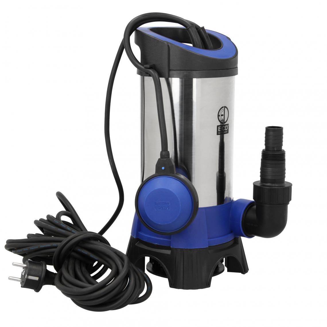 Ecd Germany - Pompe à eau submersible 1100W pompe à eaux usées sale 15000 l/h pompe drainage - Pompes, surpresseurs