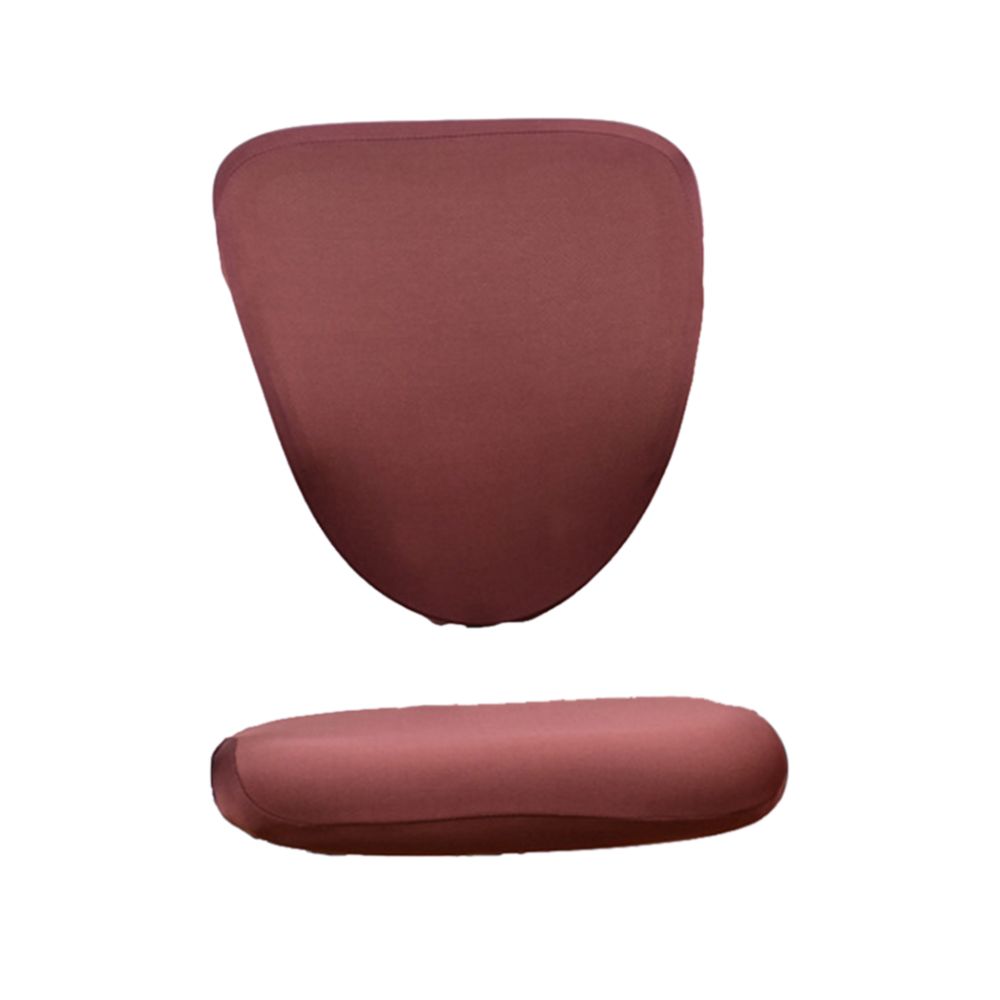 marque generique - chaise de bureau ordinateur moderne couverture polyester tissu élastique amovible café noir - Tiroir coulissant