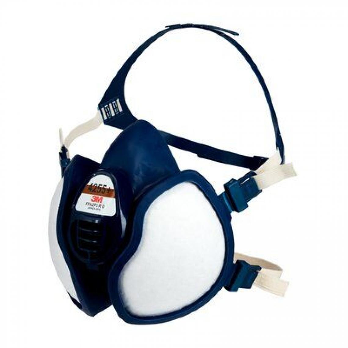 3M - Demi-masque sans maintenance 4255+ FFA2P3RD 3M - K4255+ - Protections tête