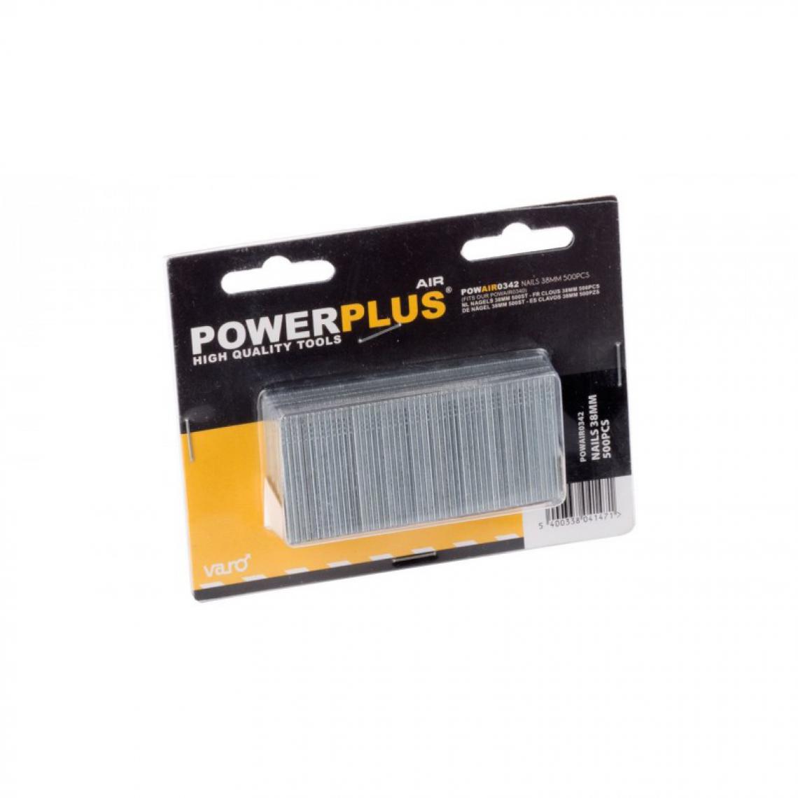 Power Plus - Clous C 50Mm (500Pcs) - Visserie