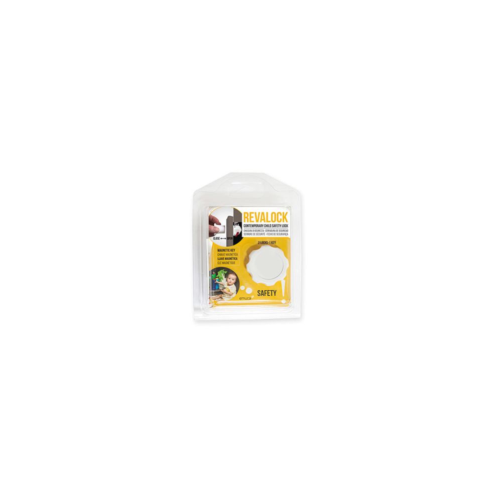 Emuca - Fermeture de sécurité magnétique pour portes et tiroirs Revalock - 8932920 - Emuca - Charnière