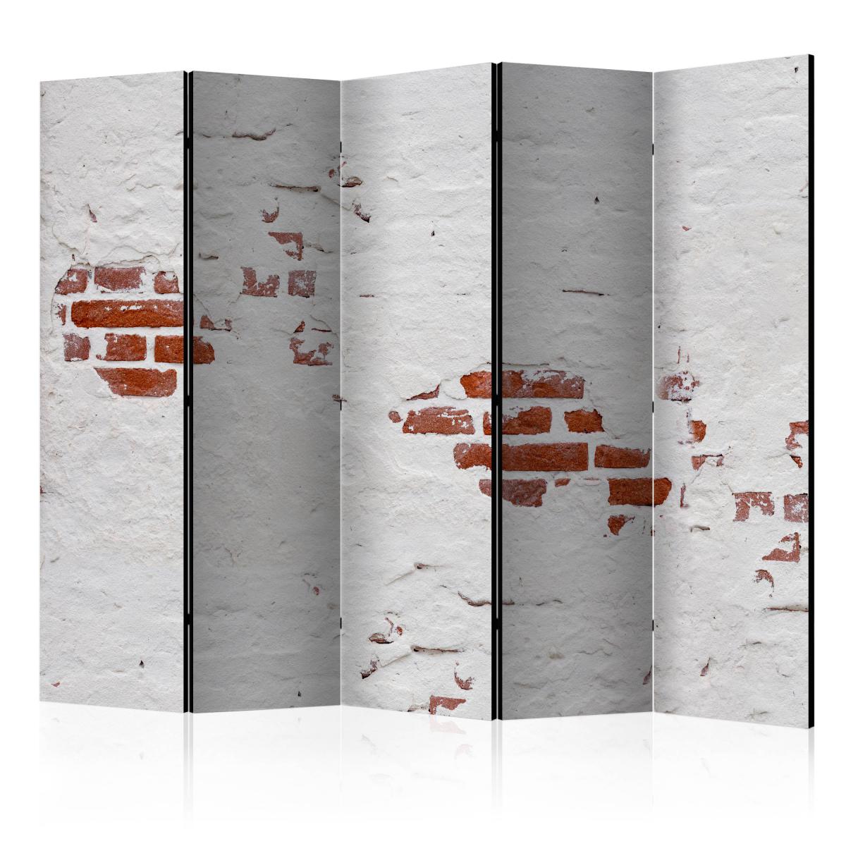 Bimago - Paravent 5 volets - Stony Secret II [Room Dividers] - Décoration, image, art | 225x172 cm | XL - Grand Format | - Cloisons
