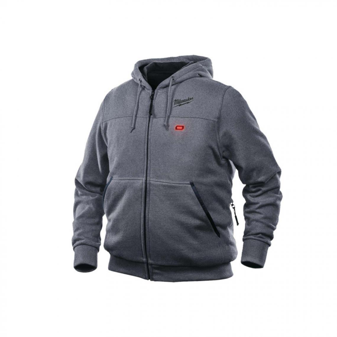 Milwaukee - Sweat chauffant Milwaukee Gris M12 HHGREY3-0 Taille S 4933464352 sans batterie ni chargeur - Protections corps