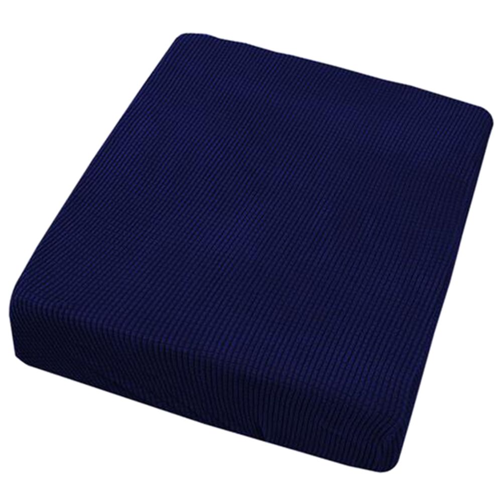marque generique - Housse de coussin bleu foncé pour canapé, housse de canapé 149.9x50.8x5cm (3 places) - Tiroir coulissant