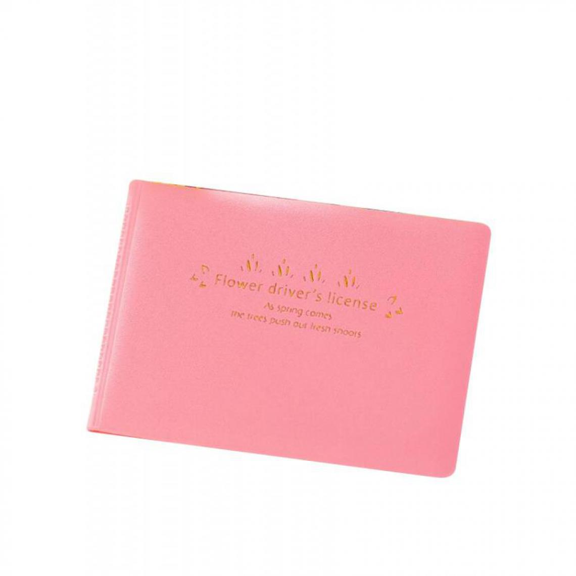 marque generique - Porte-cartes de visite couleur Macaron, manches de carte de sécurité sociale, blanc - Boulonnerie