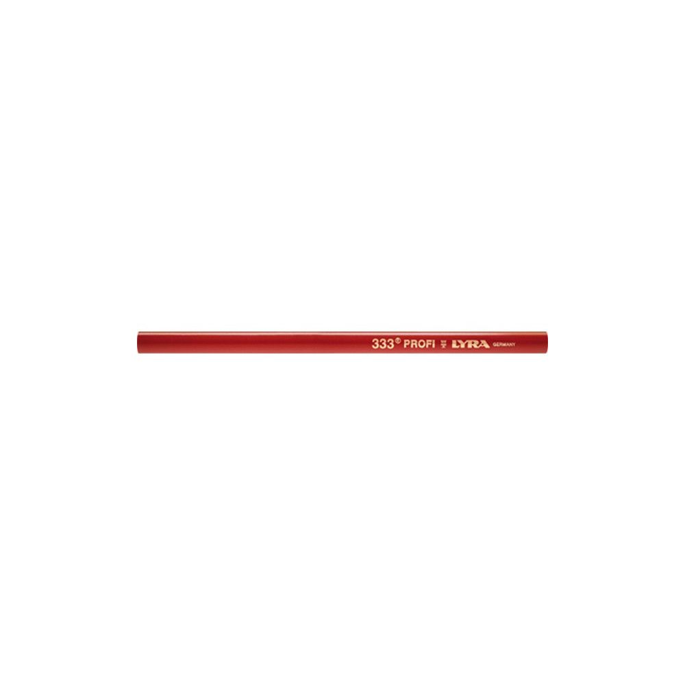 Lyra - Crayon de charpentier, Long. : 240 mm, Forme ovale, Pointe sans pointe - Pointes à tracer, cordeaux, marquage