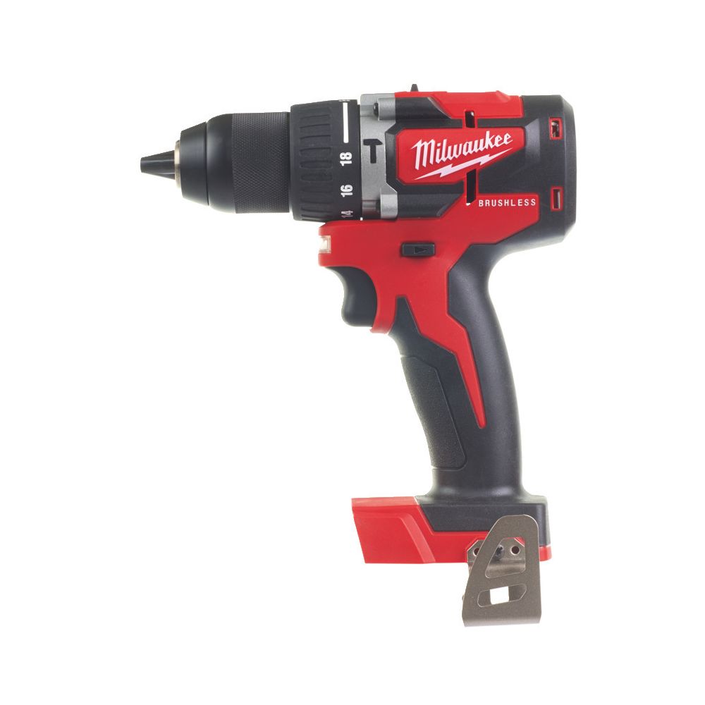 Milwaukee - Perceuse Percussion Compacte BRUSHLESS,18V, - 60 Nm sans batterie MILWAUKEE M18 CBLPD-0 - 4933464319 - Coffrets outils