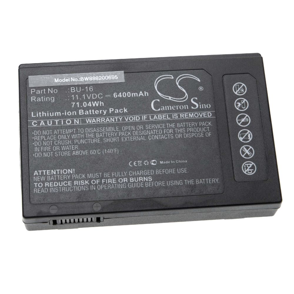 Vhbw - vhbw batterie compatible avec Sumitomo TYPE-72, TYPE-82, TYPE-Q102 soudeuse (6400mAh, 11.1V, Li-Ion) - Clouterie