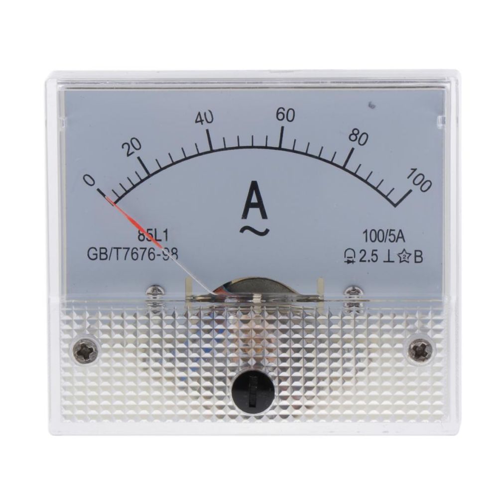 marque generique - AC 85L1 Ampère Ampèremètre Jauge Ampèremètre Actuel 0-100A - Jauges d'épaisseur, pieds à coulisses