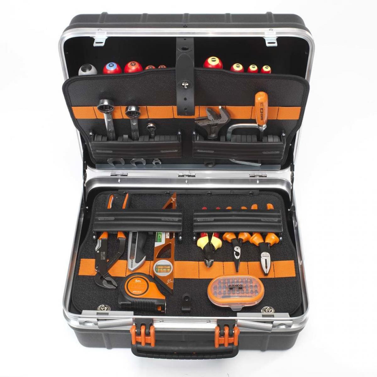 Bahco - BAHCO Caisse à outils rigide avec 55 outils 4750RCW011BNL - Boîtes à outils