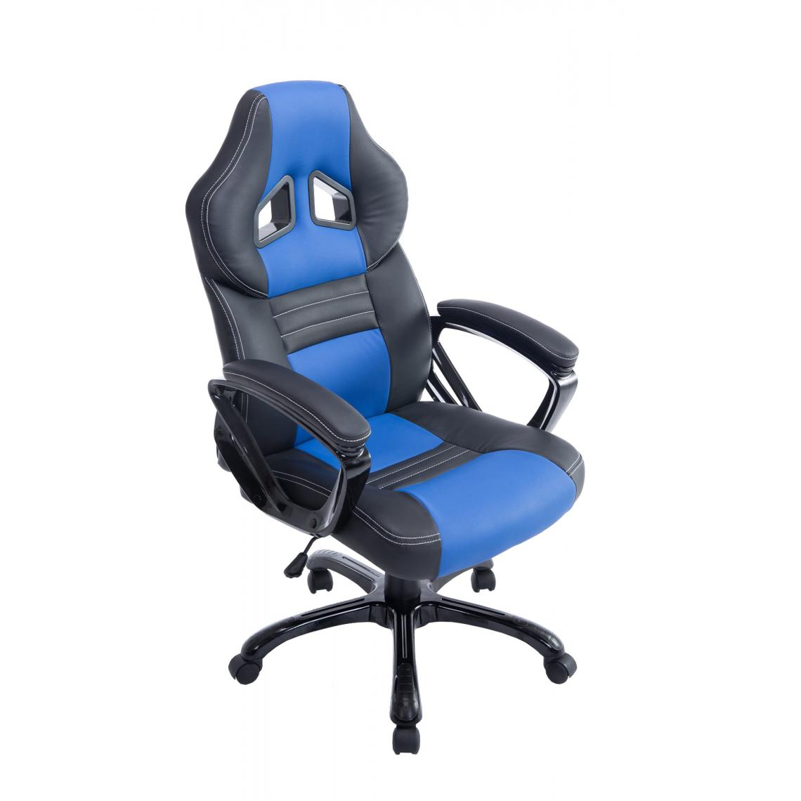 Icaverne - Splendide Chaise de bureau ligne Malé couleur noir / bleu - Chaises