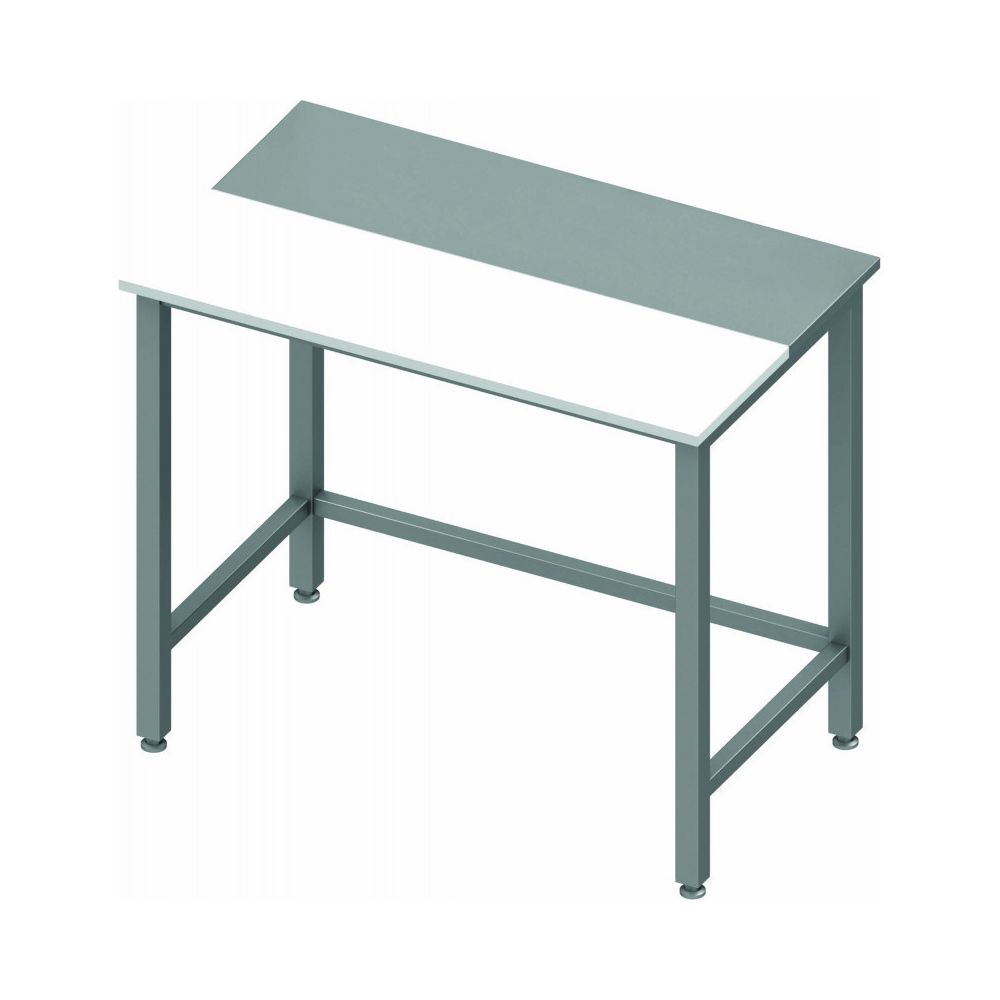 Materiel Chr Pro - Table de Découpe Inox - Sans Dosseret - Profondeur 700 - Stalgast - 1400x700 700 - Tables à manger