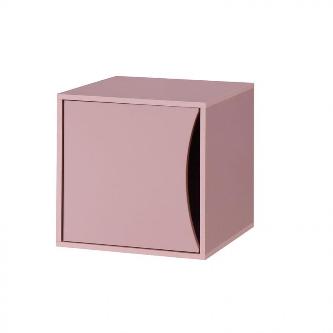 But - Porte/cube NEXT 2 Rose - Rangements placards et tiroirs