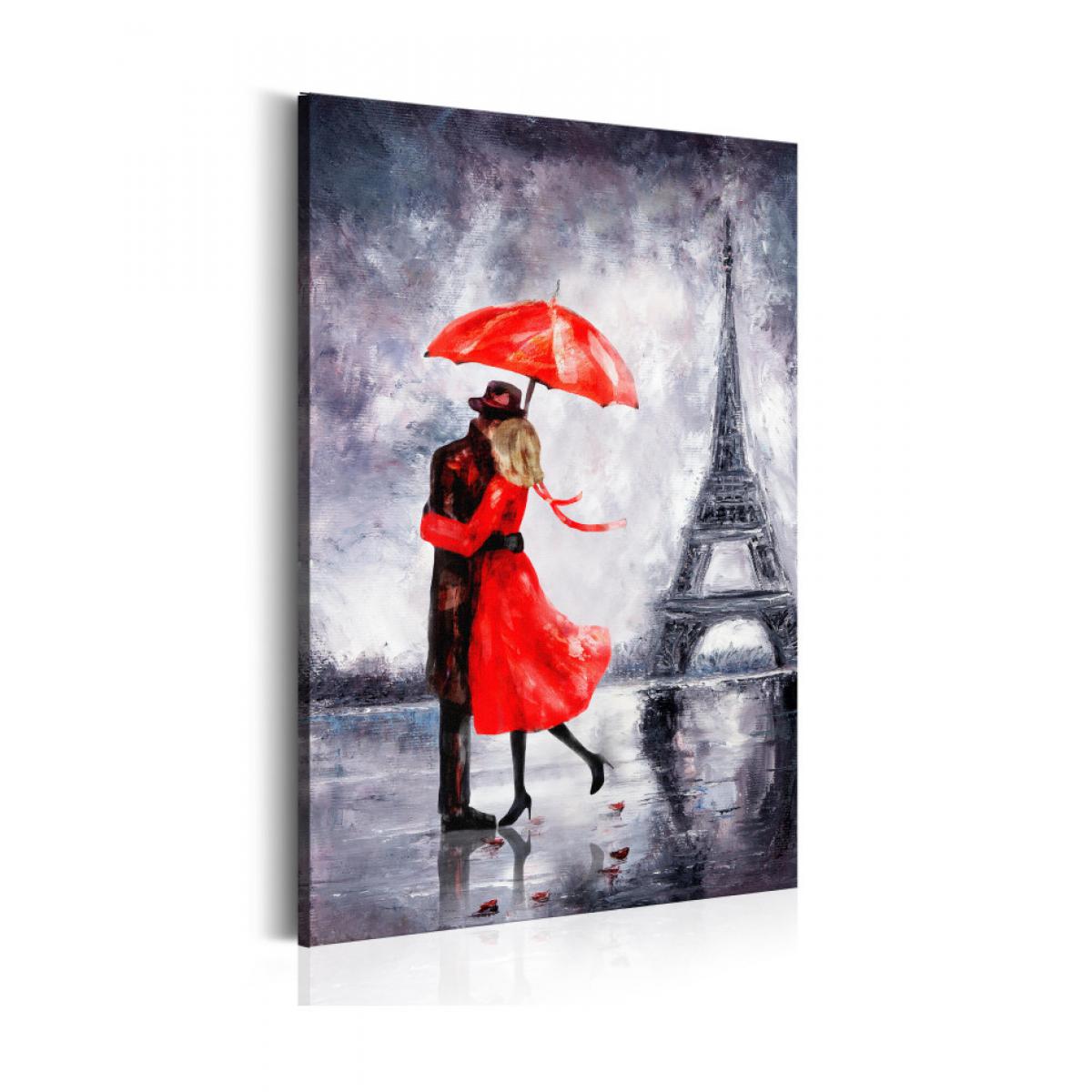 Artgeist - Tableau - Love in Paris 80x120 - Tableaux, peintures
