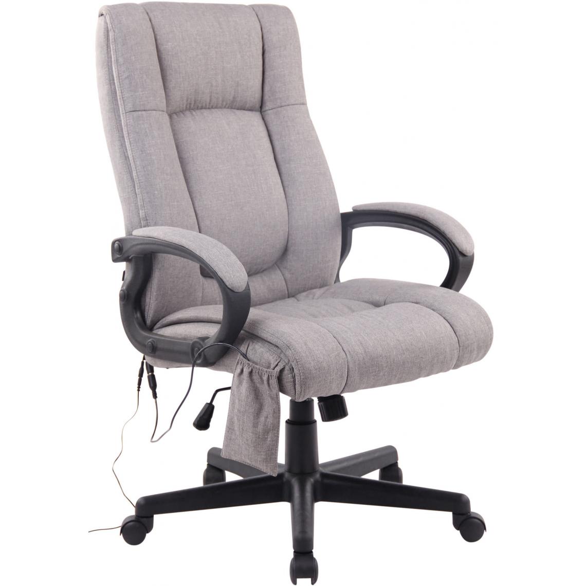 Icaverne - Distingué Chaise de bureau serie Thimphou Sparta XM tissu couleur gris - Chaises