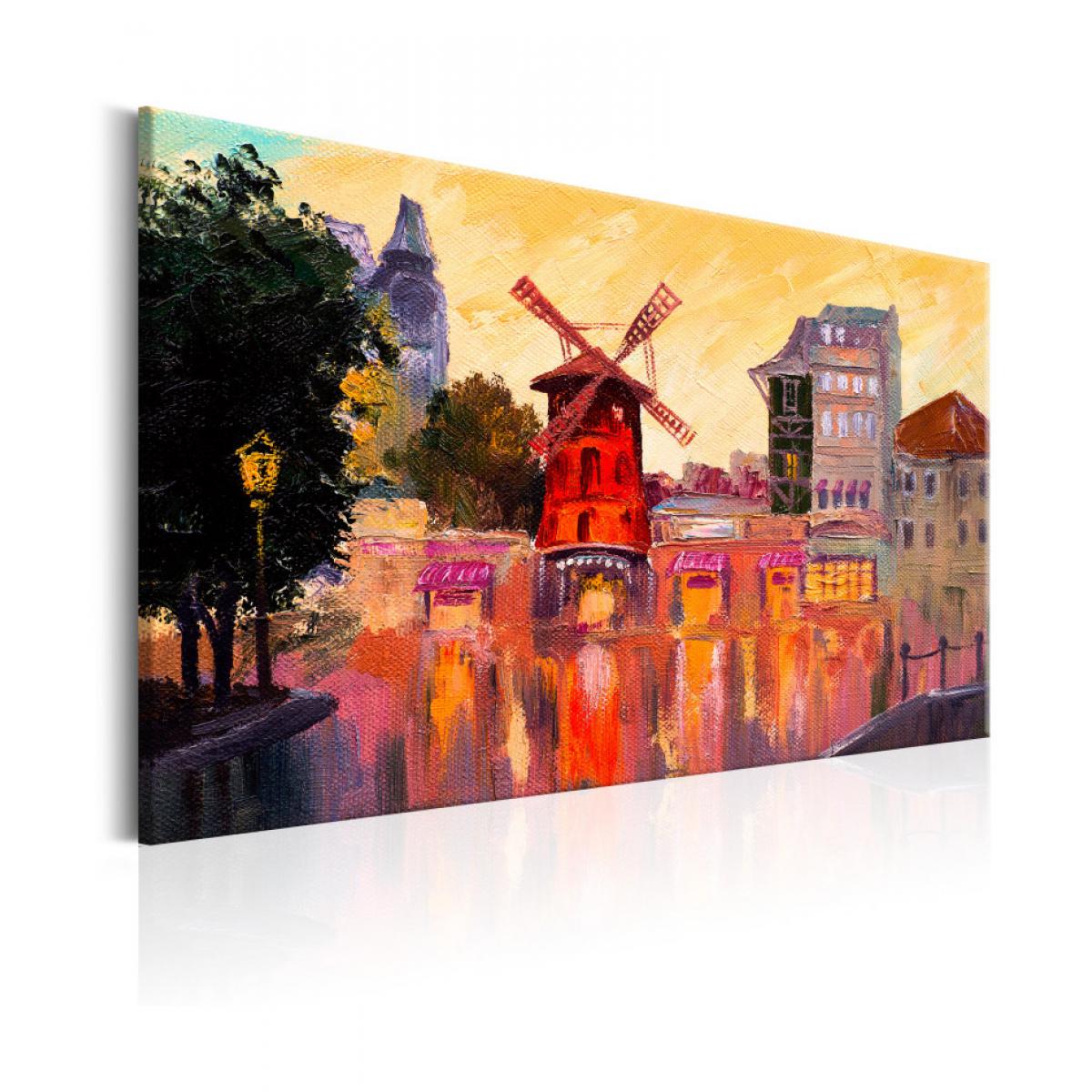 Artgeist - Tableau - Urban Mill 120x80 - Tableaux, peintures