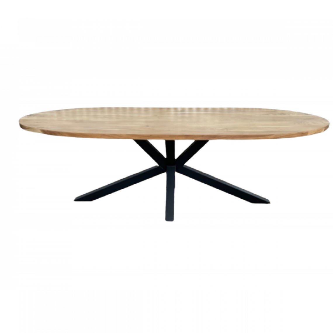 Mathi Design - ALEVO - Table de repas ovale L250 - Tables à manger